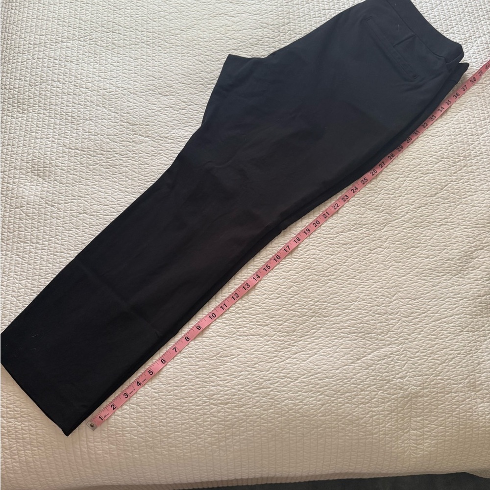 Old Navy High-Rise Black Split Hem Pixie Pants - image 7